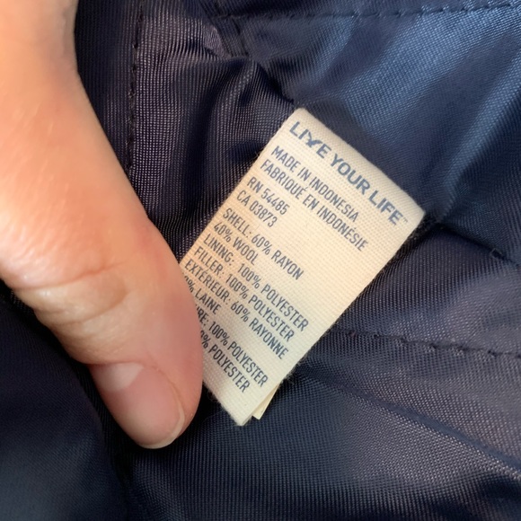 ❌SOLD❌ American Eagle Small Wool Blend Peacoat - Picture 4 of 5